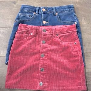 2 Cat & Jack girls skirts